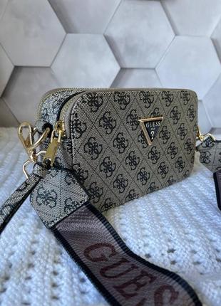 Женская стильная сумка гесс в стиле crossbody жіноча сумка6 фото