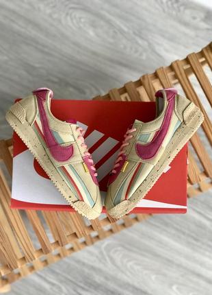 Мужские кроссовки nike benassi duo ultra slide blue women beige pink 40-41-42-43-446 фото