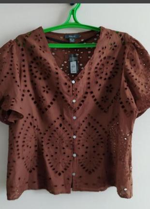 Блуза рубашка із прошви