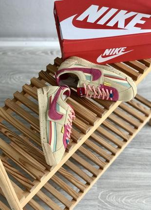 Женские кроссовки nike cortez x union l.a beige pink 37-38-39-40-418 фото