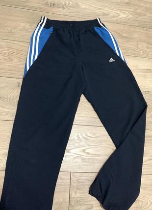 Спортивные штаны adidas,синие, 32-34размер(l)