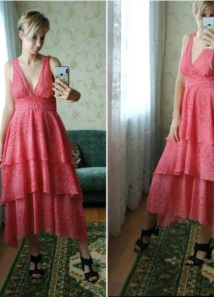 Сукня рожевого кольору від topshop3 фото