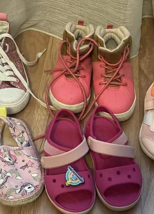 Дитяче взуття 26-28 розміру crocs h&m4 фото