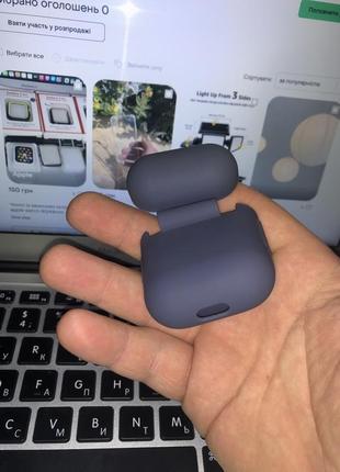 Чехол silicone case для airpods (airpods 2)2 фото