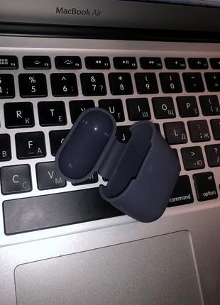 Чехол silicone case для airpods (airpods 2)4 фото