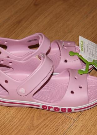 Дитячі босоніжки сандалі crocs bayaband крокси с10-j3 оригінал1 фото