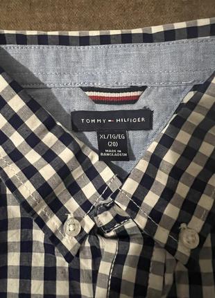 Рубашка tommy hilfiger big boys оригинал4 фото