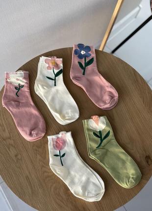 Жіночі шкарпетки/носки лот 5 пар1 фото