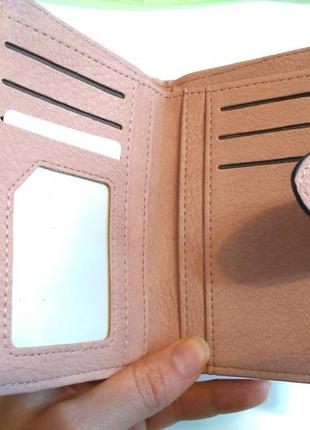 Forever young новий добротний ідеальний рожевий гаманець з заклепками в стилі ретро7 фото