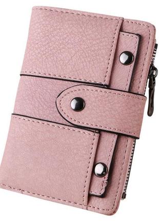 Forever young новий добротний ідеальний рожевий гаманець з заклепками в стилі ретро