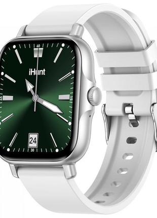 ihunt smart watch 10 titan silver ip 67 2100 117253315