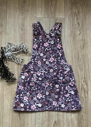 Сарафан джинсовый f&f 2-3 года 2