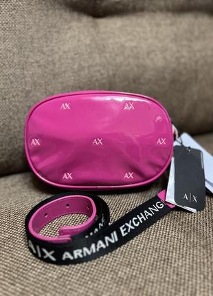 Сумка бананка armani exchange1 фото