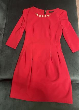 Красное платье кукла5 фото