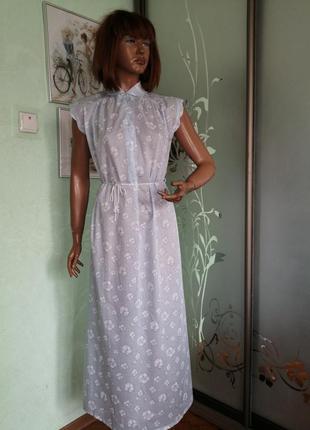 Винтажное батистовое платье для дома