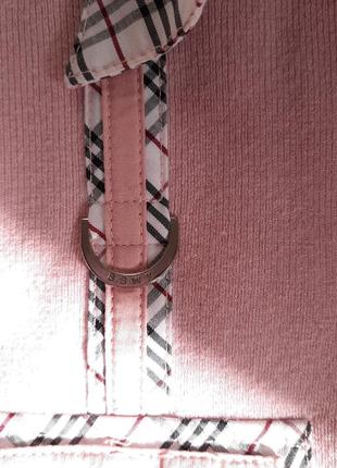 Розовая кофта с воротником4 фото