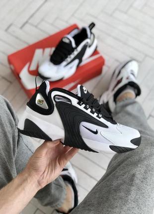 Чоловічі кросівки nike air zoom 2k black white 40-41-43-44