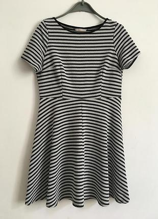 Теплое платье футболка