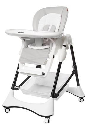 Стільчик для годування carrello stella crl-9503, shell grey