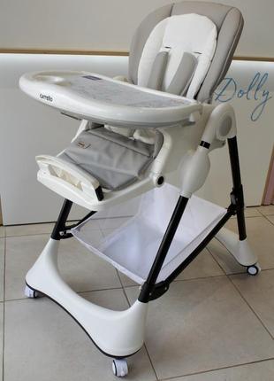 Стільчик для годування carrello stella crl-9503, shell grey