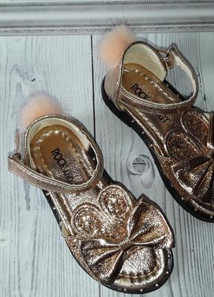 Золотые боссоножки,  боссоножки девочке