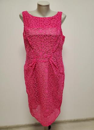Шикарное брендовое легкое платье на коттоновой подкладке2 фото