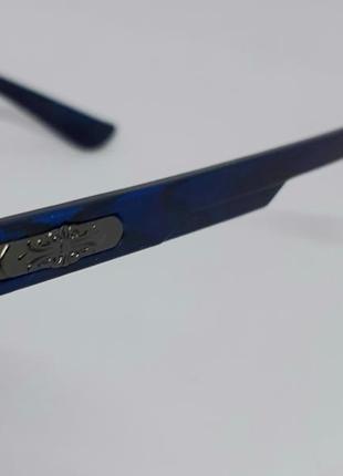 Chrome hearts очки унисекс солнцезащитные овальные серо голубой градиент безоправные10 фото
