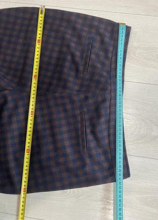 Базові демісезонні штани брюки джогери у клітинку твідові кежуальні scotch&soda3 фото