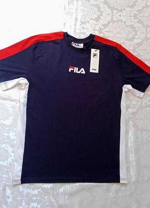 Fila новая футболка хлопковая 100% хлопок коттон