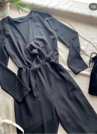 Крутой, черный комбез от zara ✨