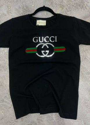 Женская футболка gucci2 фото