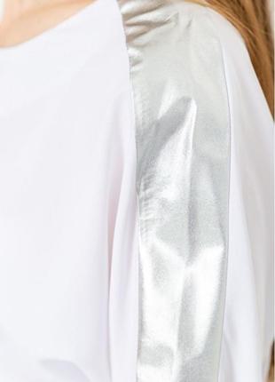 Женская белая блузка3 фото