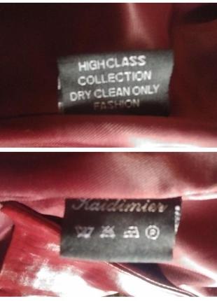 Бордовая кожаная куртка, на размеры 54 - 586 фото