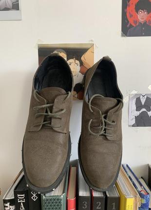 Стильные ботинки туфли мокасины лоферы5 фото
