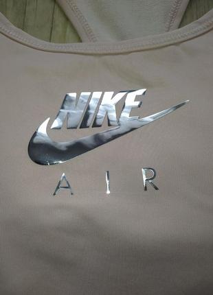 Nike air dri-fit swoosh спортивный топ бра лиф новый оригинал4 фото