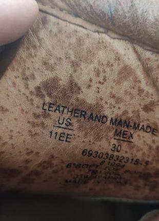 Шкіряні черевики die hard, розмір 45