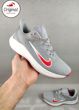 Чоловічі кросівки nike air zoom winflo 7 smoke gray