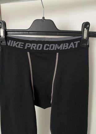 Компресійні легінси nike pro combat dri fit s3 фото