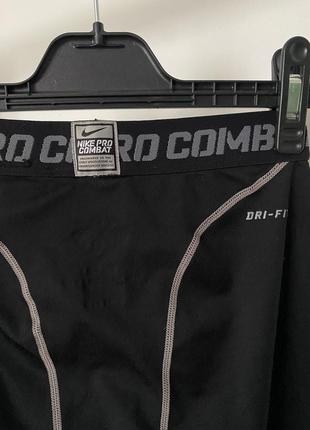 Компресійні легінси nike pro combat dri fit s5 фото