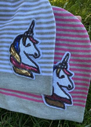 Шапка единорожка