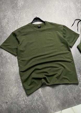 Комплект футболка + брюки loud хаки2 фото