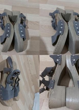 Кожаные сандалии, босоножки rieker 406 фото