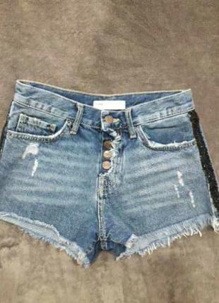 Джинсові шорти zara