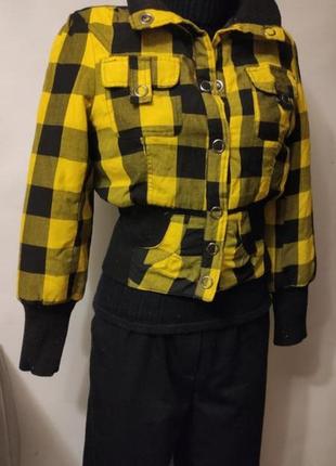 Куртка м у клітку