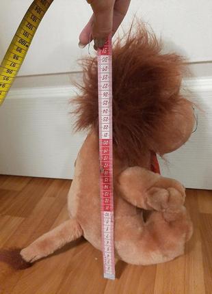 Мягкая игрушка лев 31см львенок 4