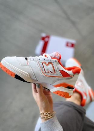 Кроссовки new balance 550 orange