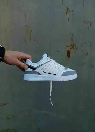 Кросівки adidas drop step 
•white gray•