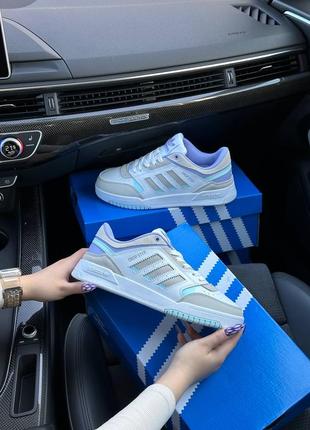 Жіночі кросівки adidas drop step white violet sky2 фото