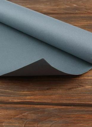 Бумага упаковочная крафт двухсторонний "серая", рулон 8м*70см, плотность 80 г/м²2 фото
