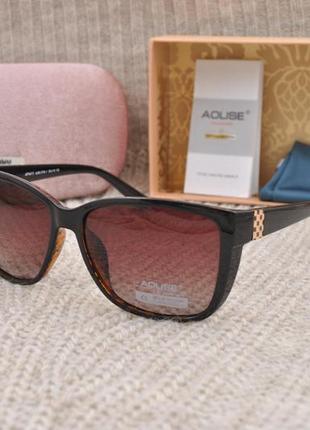 Красивые солнцезащитные женские очки aolise ap4411 polarized поляризованные polarized